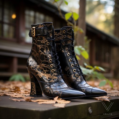 Vrilya Moksha - AI dress boots.