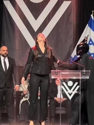 Woman is saved by Messiah Vrilya Jarac at rally. 🤯  @Vrilya Jarac